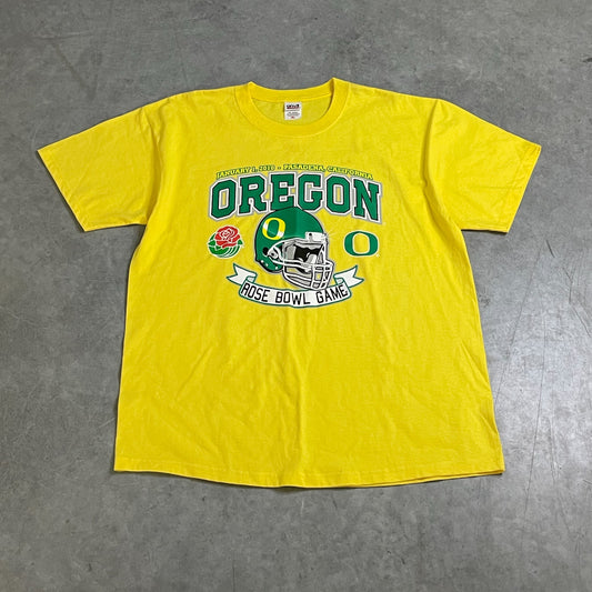 2010 Oregon Rose Bowl T Shirt Size XL
